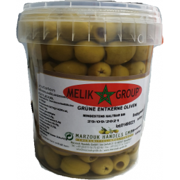 Oliven grün (ohne Kern) 900g
